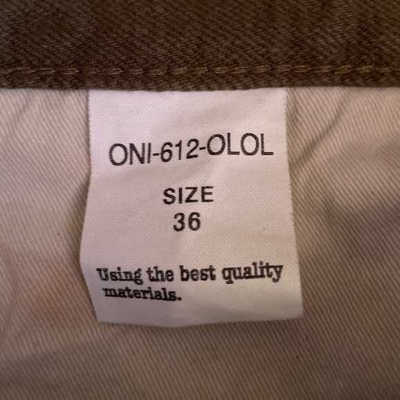 Oni denim khaki jeans - Picture 5 of 6